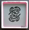 ibicci Maori Koru Cookie stencil